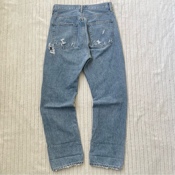 AGOLDE 90's Mid Rise Loose Fit Organic Cotton Jeans - Picture 3 of 9